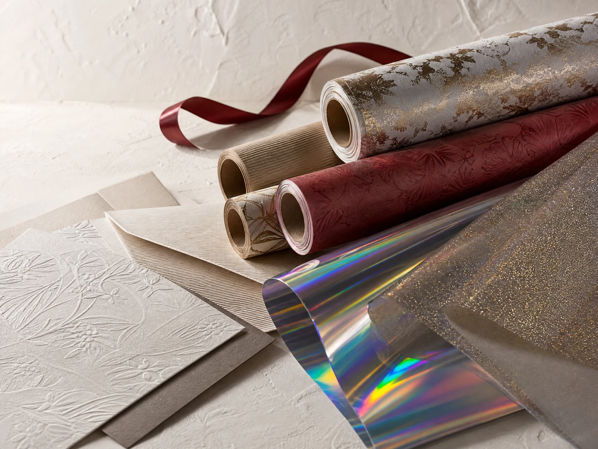 Gift Wrap and Decorative product materials