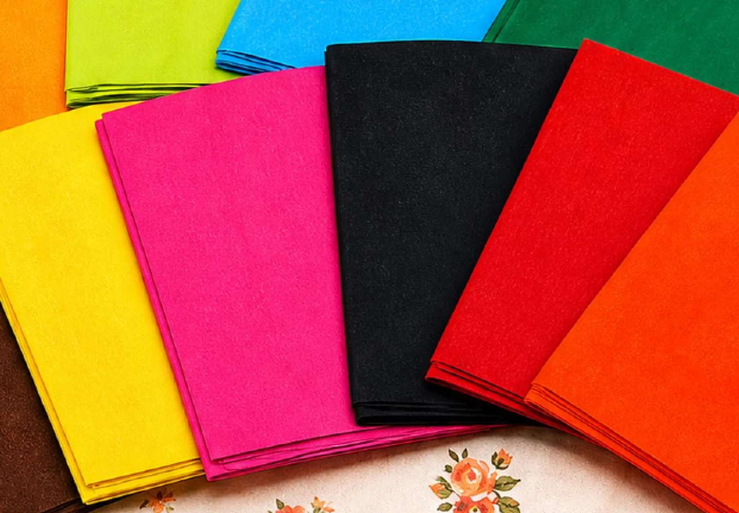 MF Colored Tissue Paper product materials